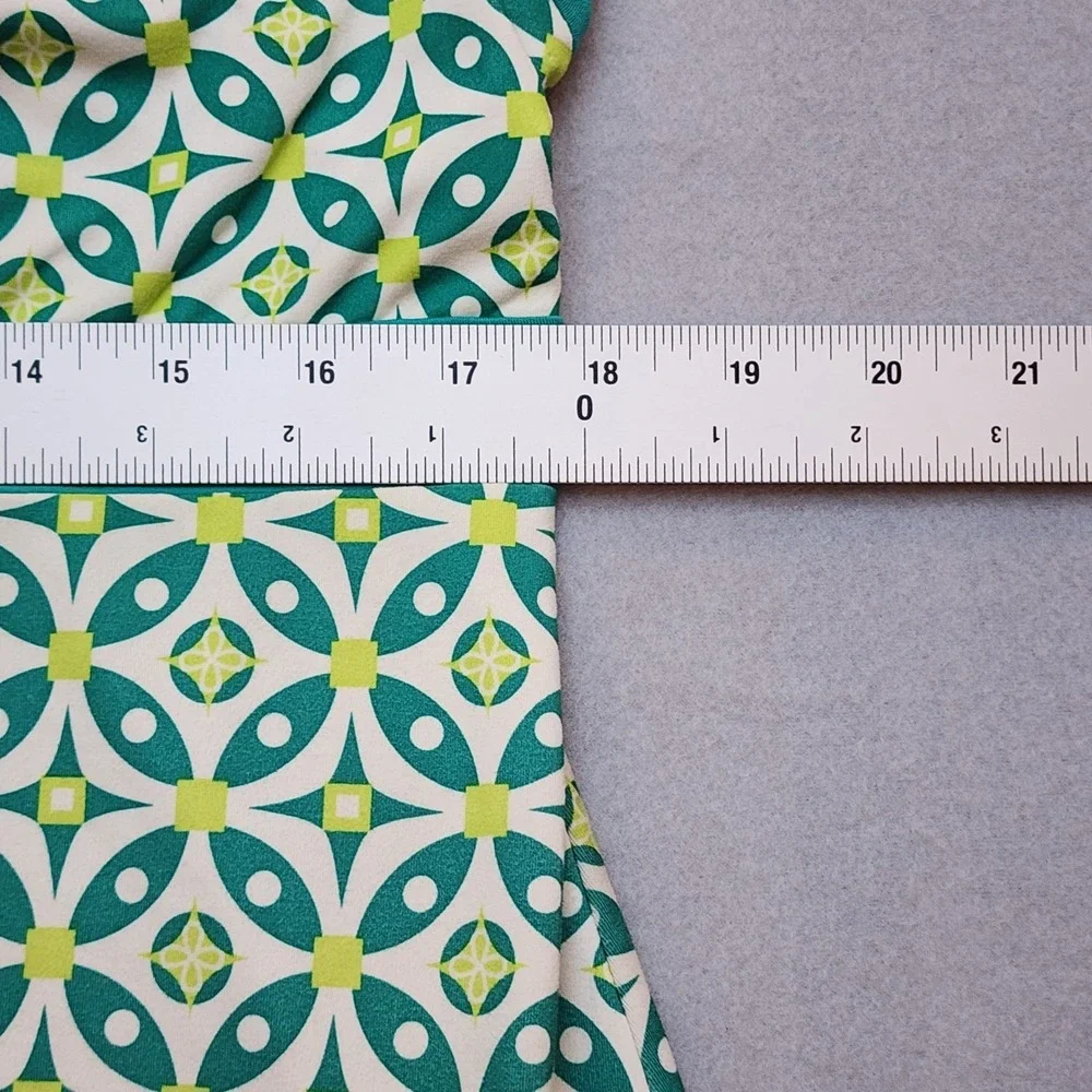 Patagonia Women's XL Shelf‎ Bra Swim Dress Teal Geometric Print UPF Beach